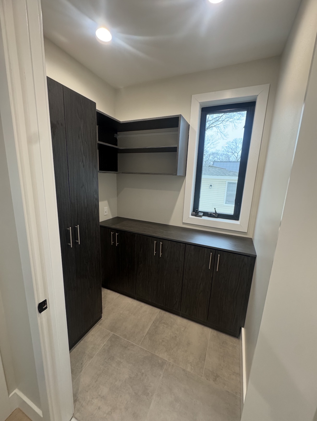 Wardrobe custom closet project by Captain Chris's Closets on Long Island