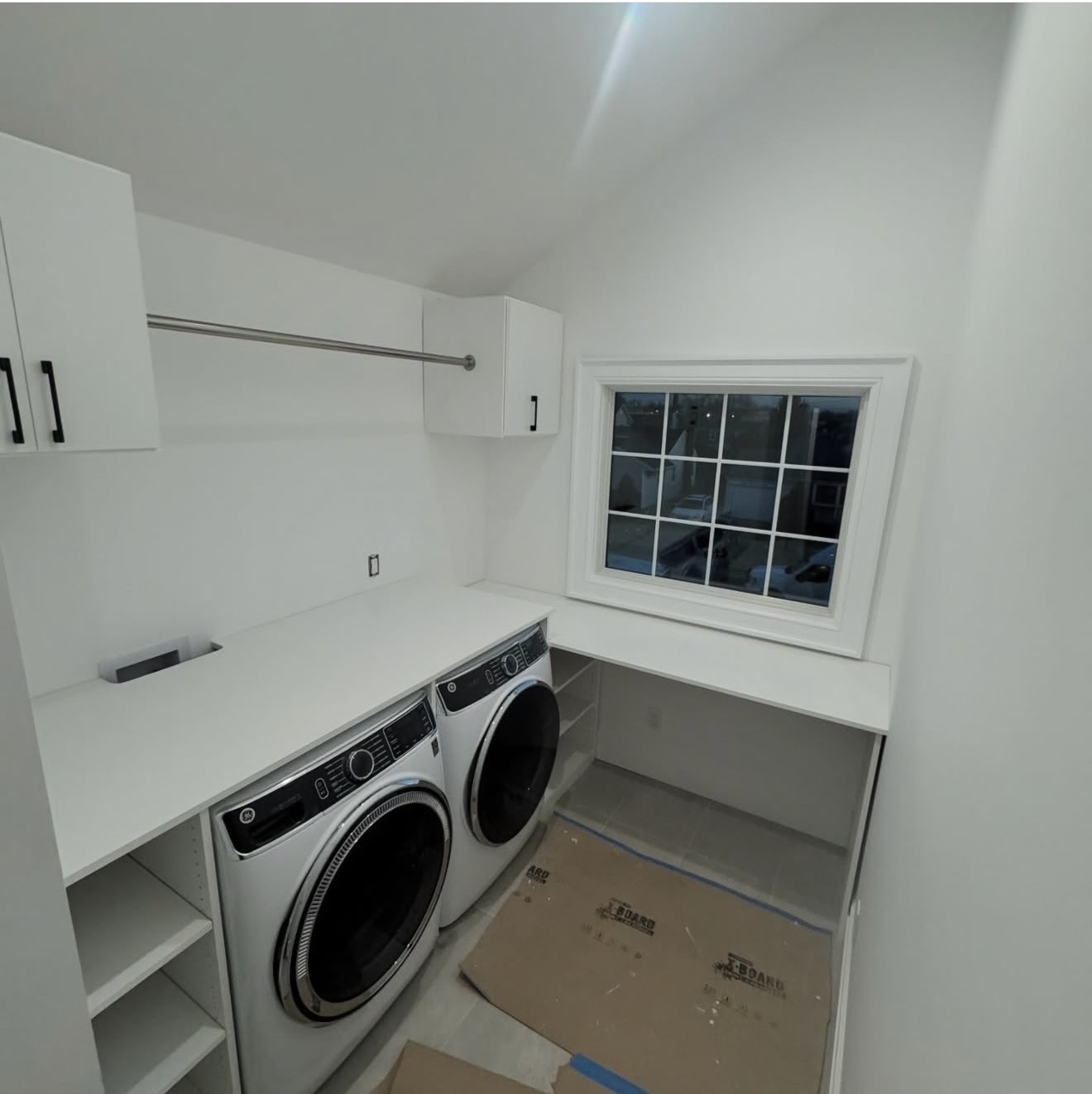 Wardrobe custom closet project by Captain Chris's Closets on Long Island